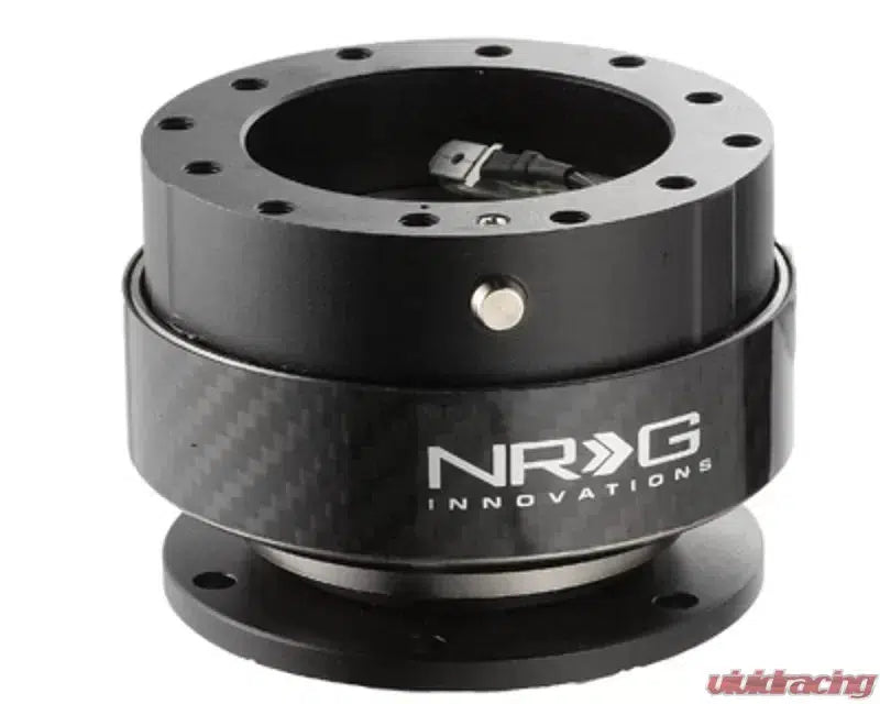 NRG Quick Release Gen 2.0 Universal-Steering Wheel-NRG-Black Body Black Carbon Fiber Ring-Black Market UTV