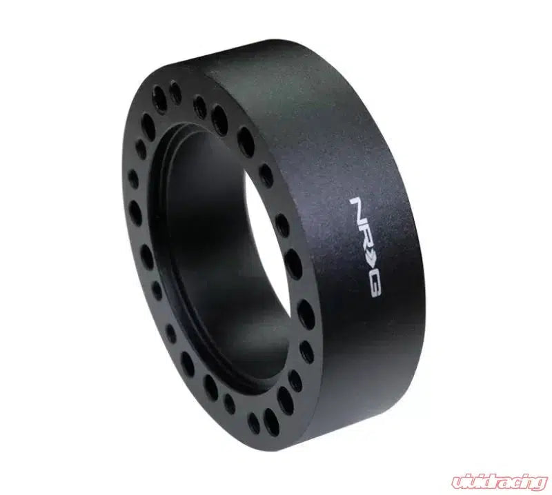 NRG 1 Inch Hub Spacer Black-Steering Wheel Hub-NRG-Black Market UTV