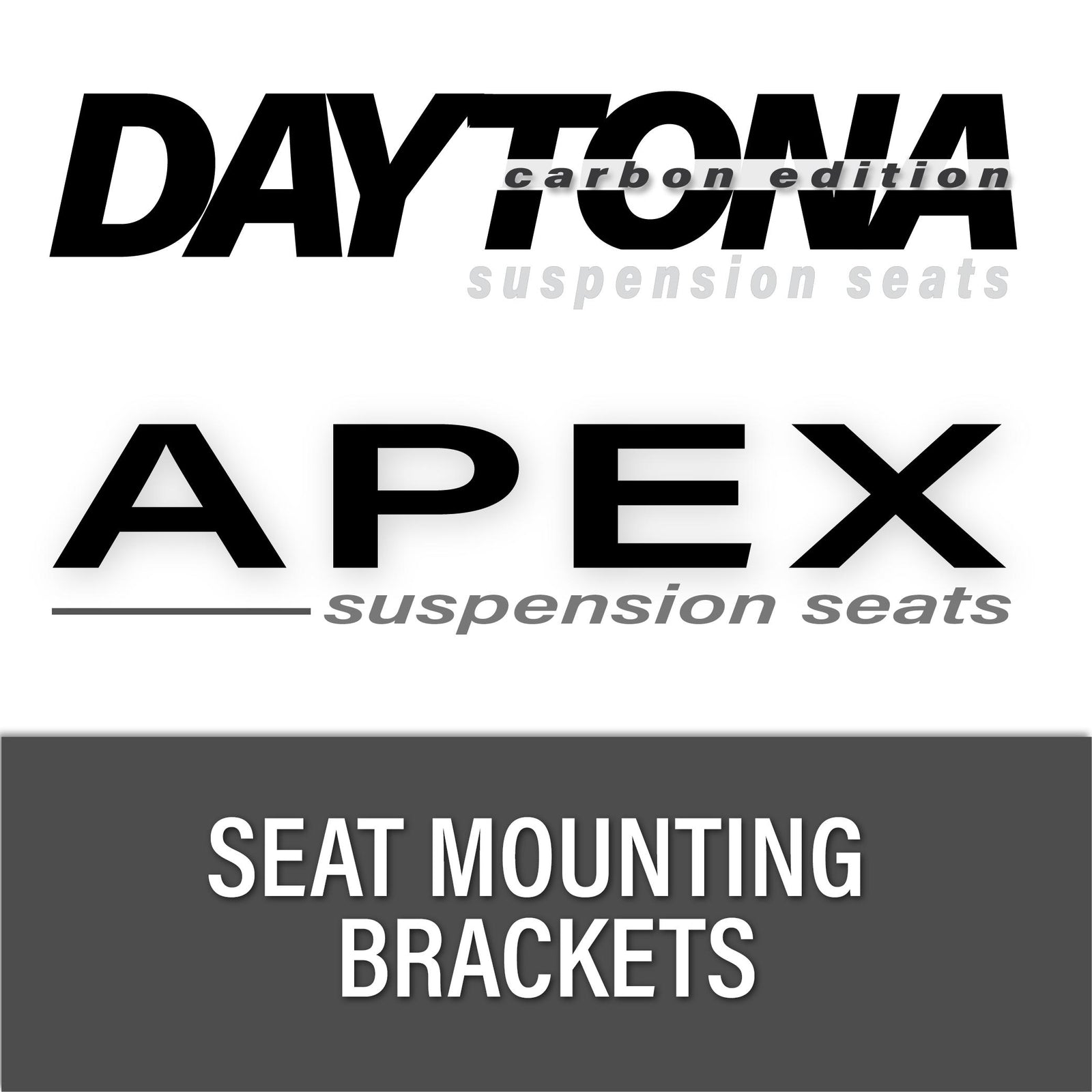 Vehicle Specific Seat Mounts (SOLD AS A PAIR) 2 Seats-Accessories-Aces Racing-2014-2023 RZR 1000/Turbo/General-Black Market UTV