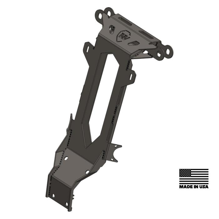 WSRD Shock Tower Brace | Can-Am X3-Shock Tower Support-WSRD-Powder Coated Black (+$25)-Black Market UTV