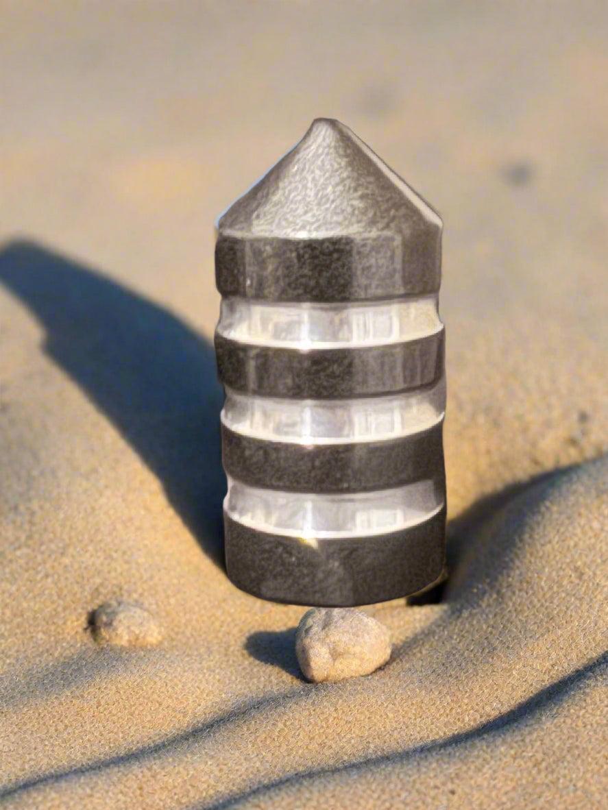 Billet Magnet Base Caps by Marshin Whips-whip accessories-Marshin Whips-Single-CRYSTAL GRAY-Black Market UTV