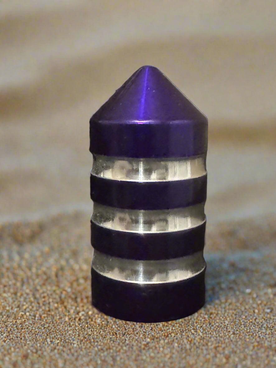 Billet Magnet Base Caps by Marshin Whips-whip accessories-Marshin Whips-Single-PURPLE-Black Market UTV