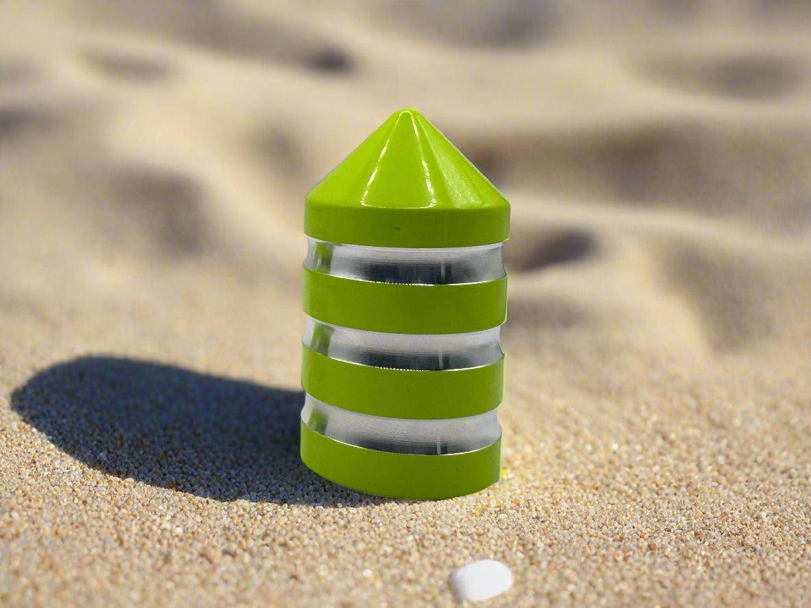 Billet Magnet Base Caps by Marshin Whips-whip accessories-Marshin Whips-Single-SAVAGE SAGE GREEN-Black Market UTV