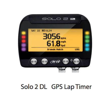 AiM Solo 2 DL Digital Logger for Can-Am Maverick X3-EVP-Black Market UTV