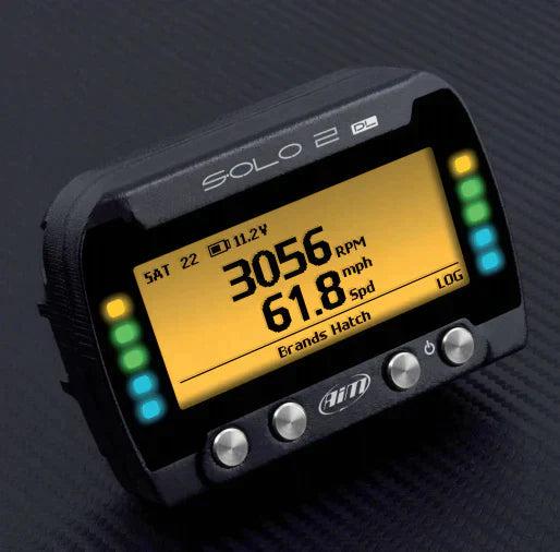 AiM Solo 2 DL Digital Logger for Can-Am Maverick X3-EVP-Black Market UTV