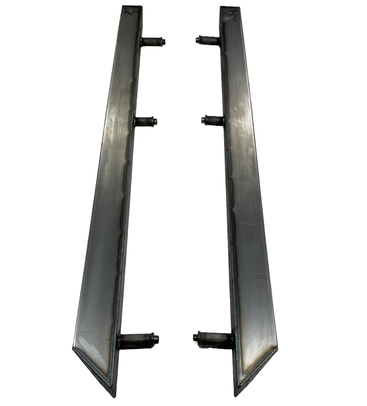 Polaris RZR Pro R / Turbo R / Pro XP 4-Seat Rock Slider Steps-FastLab UTV-Raw-Black Market UTV