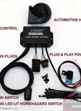 Plug &amp; Play Turn Signal System with Horn uses Factory Brake Lights RZR XP 1000 2014-Lights-XTC-Black Market UTV