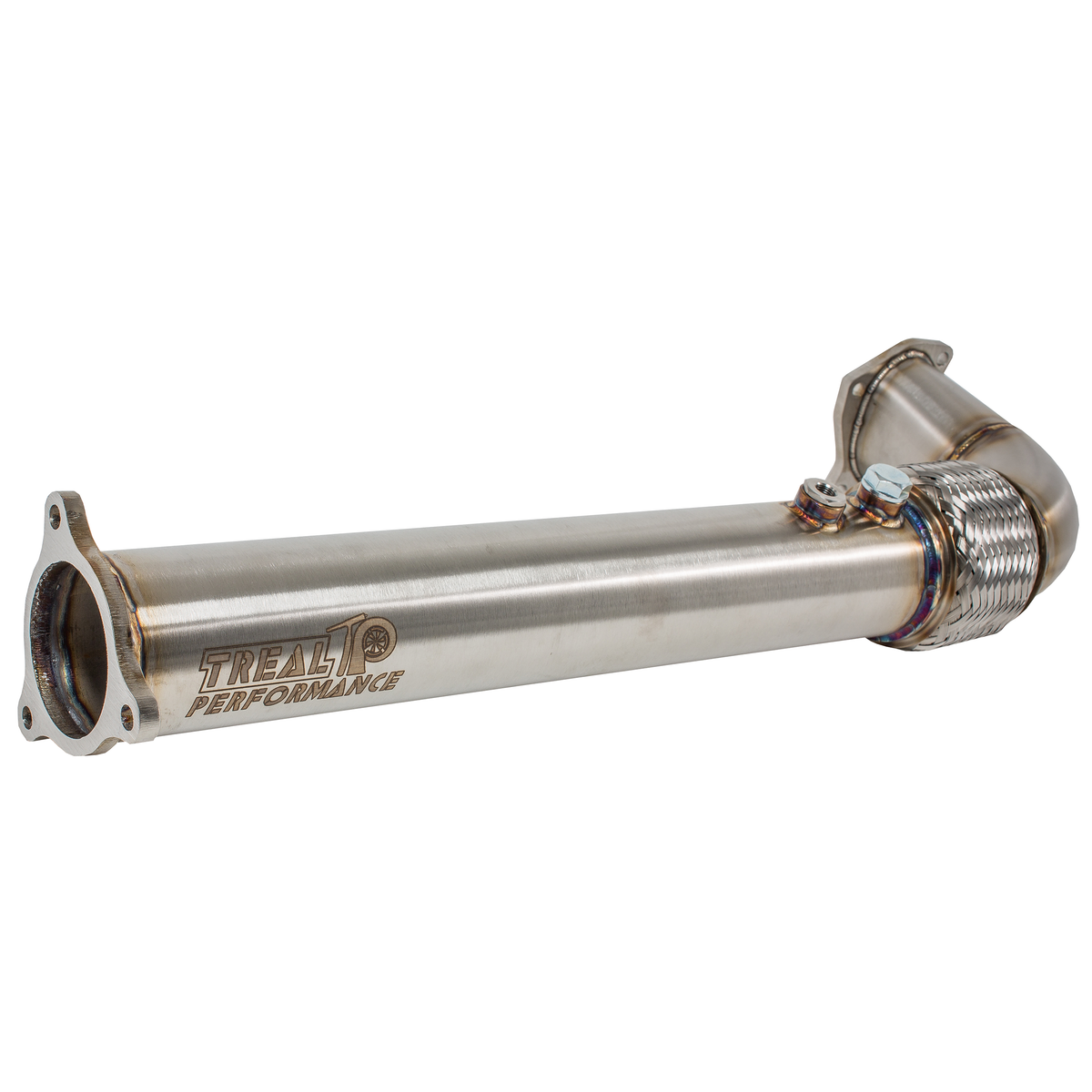 Treal Performance | 2020-2026 Polaris RZR ProXP / Turbo R Front Section-Exhaust-Treal Performance B2B-Non-Resonated Front Section-Black Market UTV