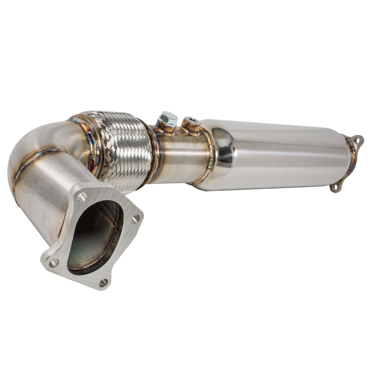 Treal Performance | 2020-2025 Polaris RZR ProXP Front Section-Exhaust-Treal Performance B2B-Non-Resonated Front Section-Black Market UTV