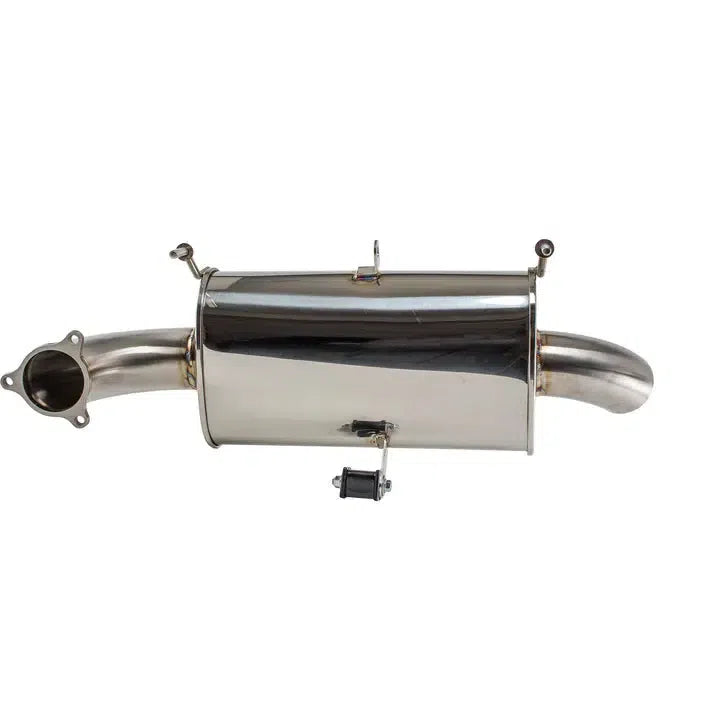 2016-2021 Polaris RZR XP Turbo / S Turbo Back Exhaust System-Exhaust-Treal Performance-Non-Resonated-Single Tip-Black Market UTV