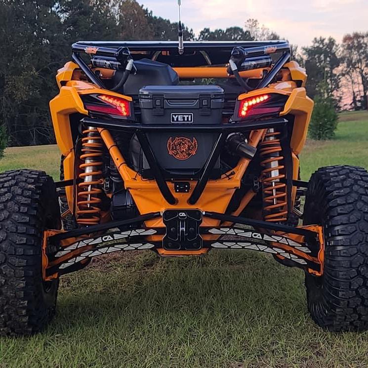 Treal Performance | 2017-2025 Can-Am Maverick X3 Ultra Race Exhaust System-Exhaust-Treal Performance B2B-Resonated Front Section (OG Version - Quieter)-Black Market UTV