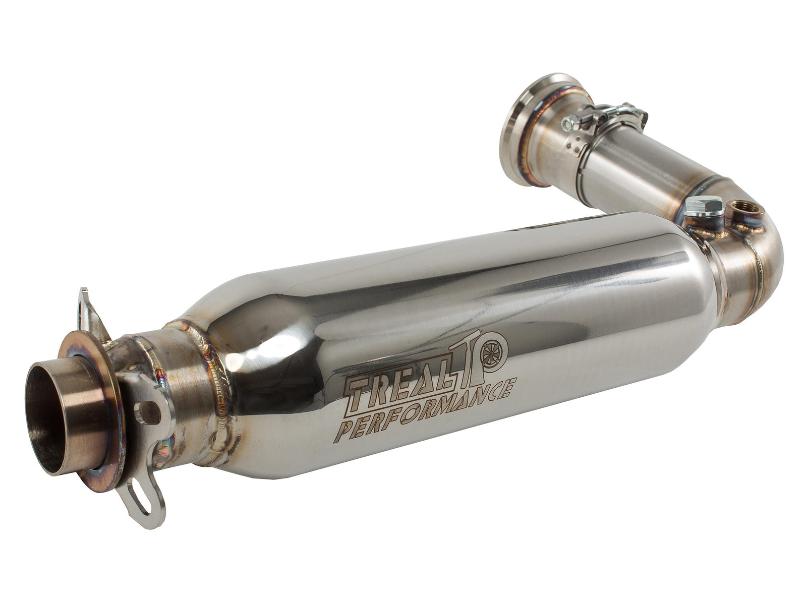 Treal Performance | 2017-2025 Can-Am Maverick X3 Mid Bypass Pipe-Exhaust-Treal Performance B2B-Non Resonated-Black Market UTV