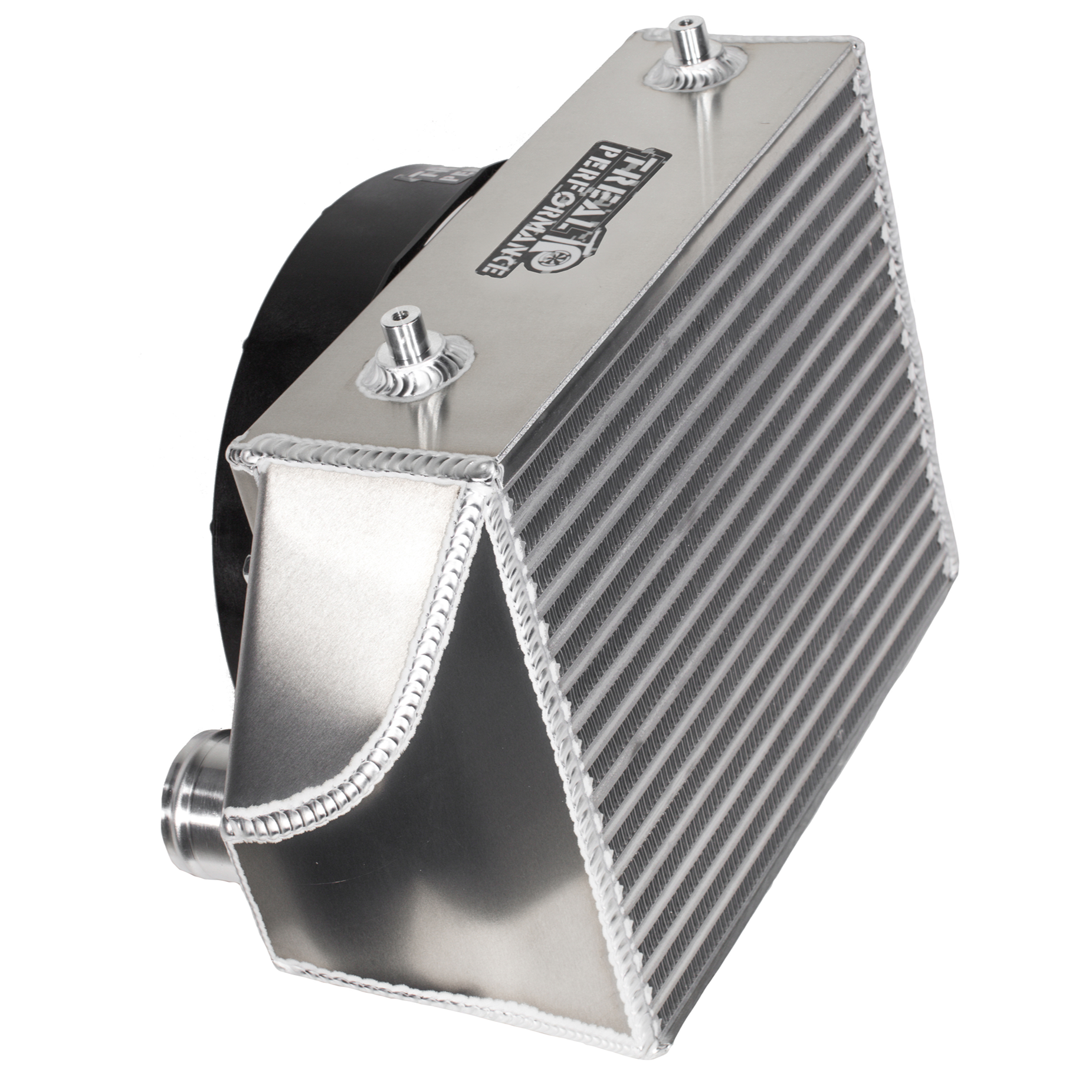 Treal Performance | 2020-2025 Can-Am X3 High Performance Intercooler Kit-Intercoolers-Treal Performance B2B-Raw Aluminum-Black Market UTV