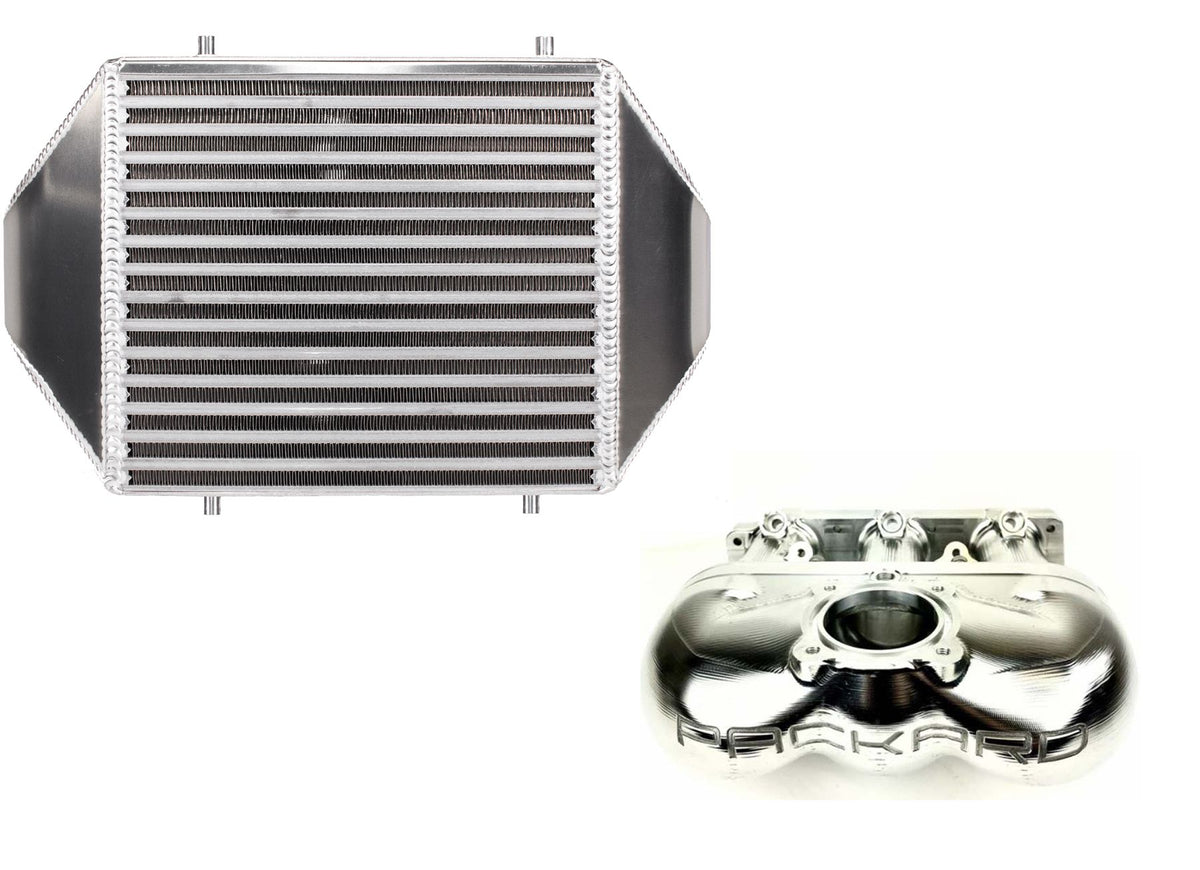 2020-2022 Can-Am X3 High Performance Intercooler Kit For Packard Intake Manifold-Intercooler-Treal Performance-Treal 2.5 Hard Intercooler Pipe Kit - Turbosmart Kompact BOV-BOV Filter-Outwear-No Billet Intake Manifold-Black Market UTV