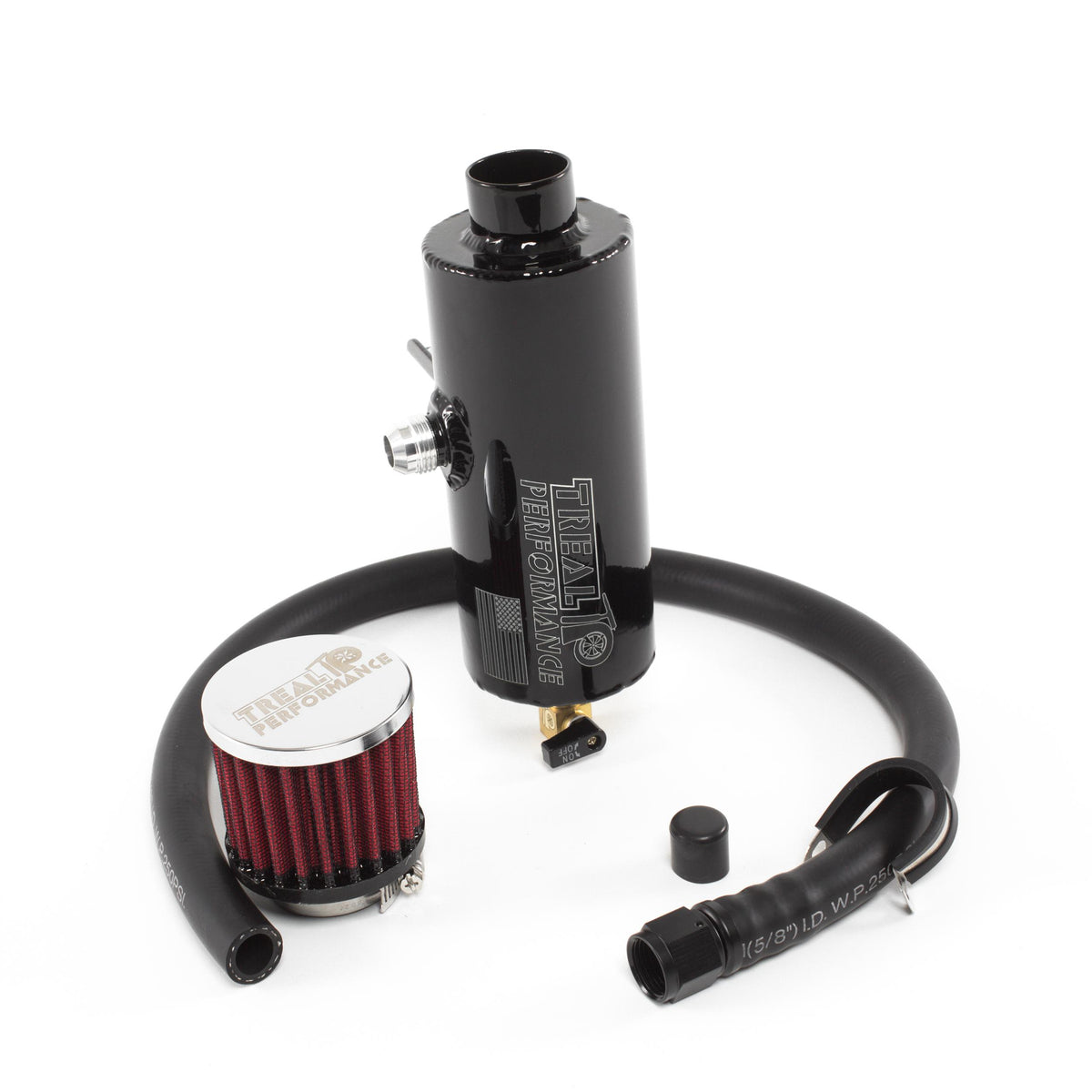 Treal Performance | 2017-2025 Can-Am X3 Oil Catch Can / Breather System-Air-Treal Performance B2B-Black Market UTV