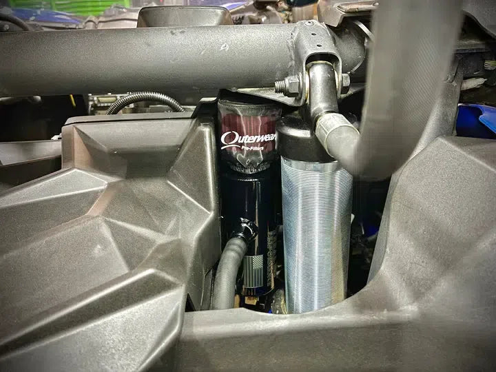 Treal Performance | 2017-2025 Can-Am X3 Oil Catch Can / Breather System-Oil Catch Can-Treal Performance-Black Market UTV