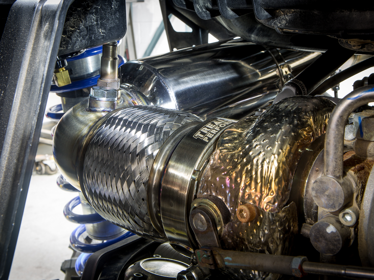 Treal Performance | 2017-2025 Can-Am Maverick X3 Quiet Trail Exhaust System-Exhaust-Treal Performance B2B-No Tip Attachment-Non-Resonated Front Section-Black Market UTV