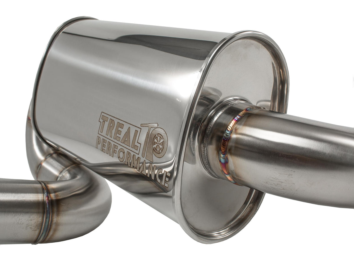 Treal Performance | 2017-2025 Can-Am Maverick X3 Quiet Trail Exhaust System-Exhaust-Treal Performance B2B-No Tip Attachment-Non-Resonated Front Section-Black Market UTV