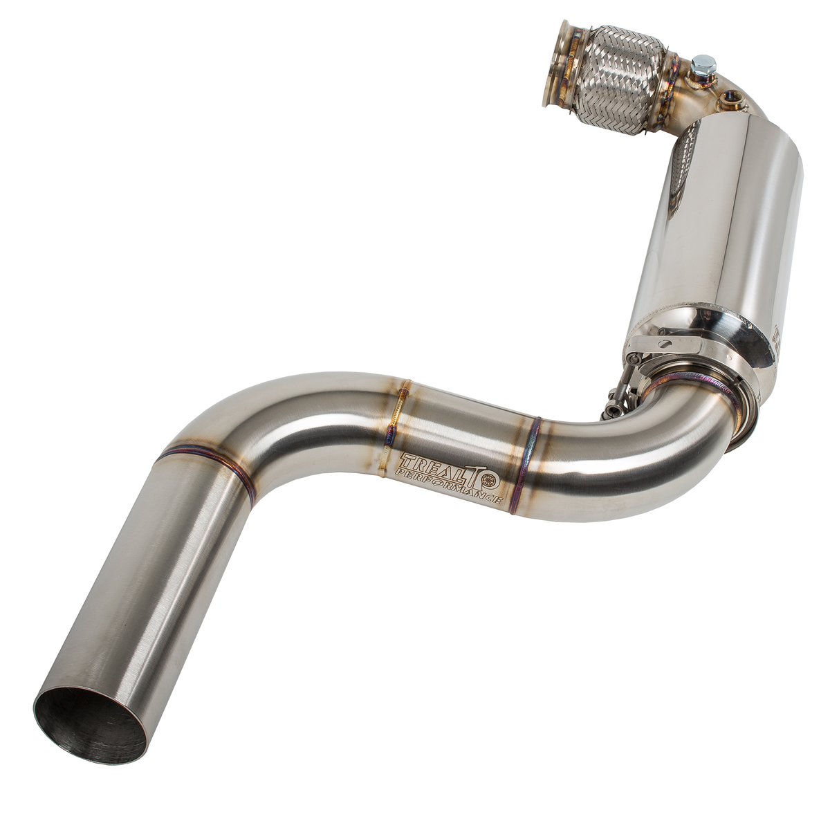 Treal Performance | 2017-2025 Can-Am X3 3 Inch "Race" Exhaust-Exhaust-Treal Performance B2B-Standard/No Tip Attachment-Black Market UTV