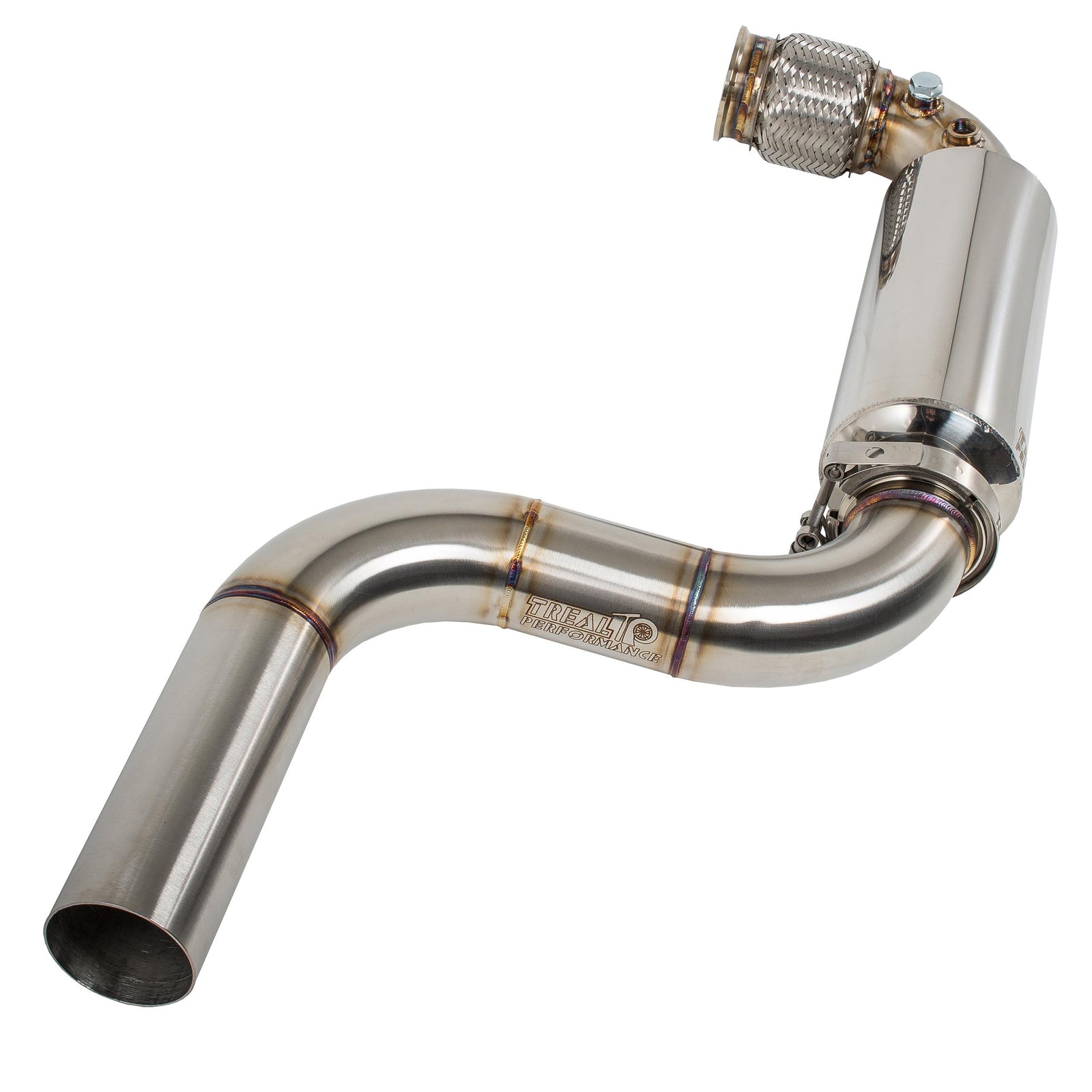 Treal Performance | 2017-2025 Can-Am X3 3 Inch "Race" Exhaust-Exhaust-Treal Performance B2B-Standard/No Tip Attachment-Black Market UTV