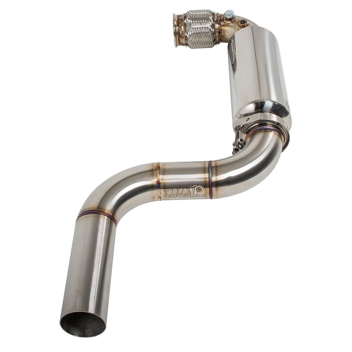 Treal Performance | 2017-2025 Can-Am X3 3 Inch &quot;Race&quot; Exhaust-Exhaust-Treal Performance B2B-Standard/No Tip Attachment-Black Market UTV