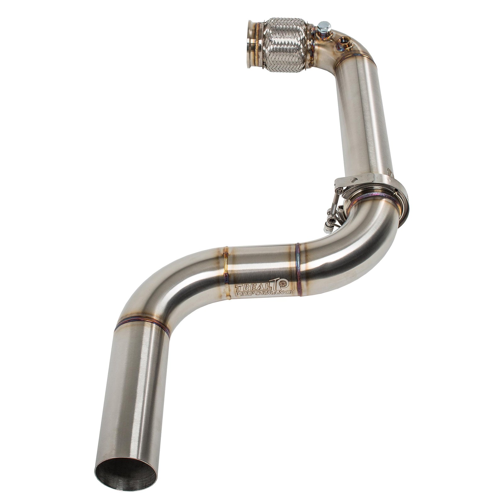 Treal Performance | 2017-2025 Can-Am X3 Straight Pipe Exhaust System-Exhaust-Treal Performance B2B-No Tip Attachement-Black Market UTV