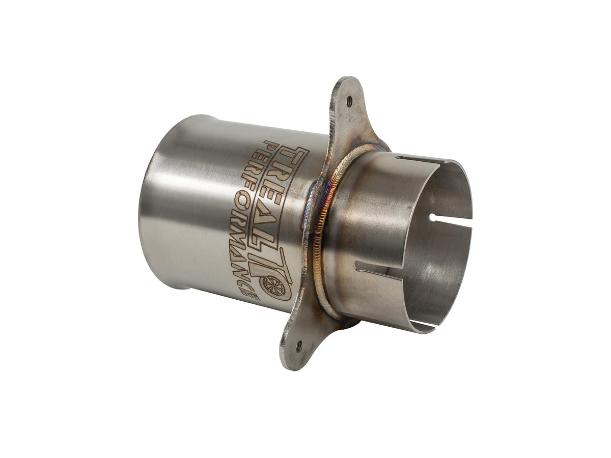 Treal Performance | 2017-2025 Can-Am Maverick X3 Sport Exhaust-Exhaust-Treal Performance B2B-No Tip Attachment-Non Resonated Front Section-Black Market UTV