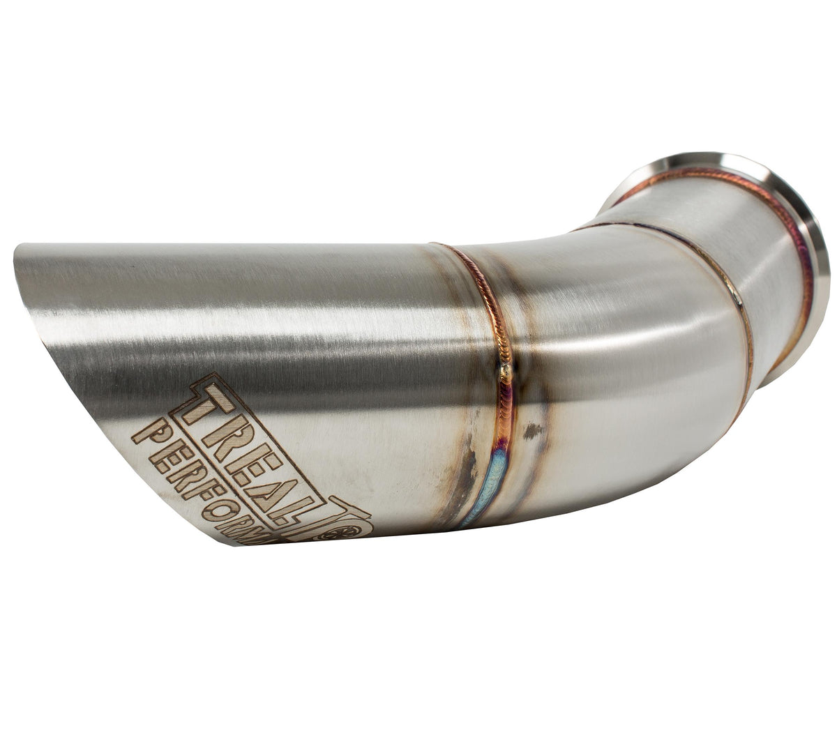 Treal Performance | 2017-2026 Can-Am Maverick X3 Ultra Race Exhaust System-Exhaust-Treal Performance B2B-Resonated Front Section (OG Version - Quieter)-Black Market UTV