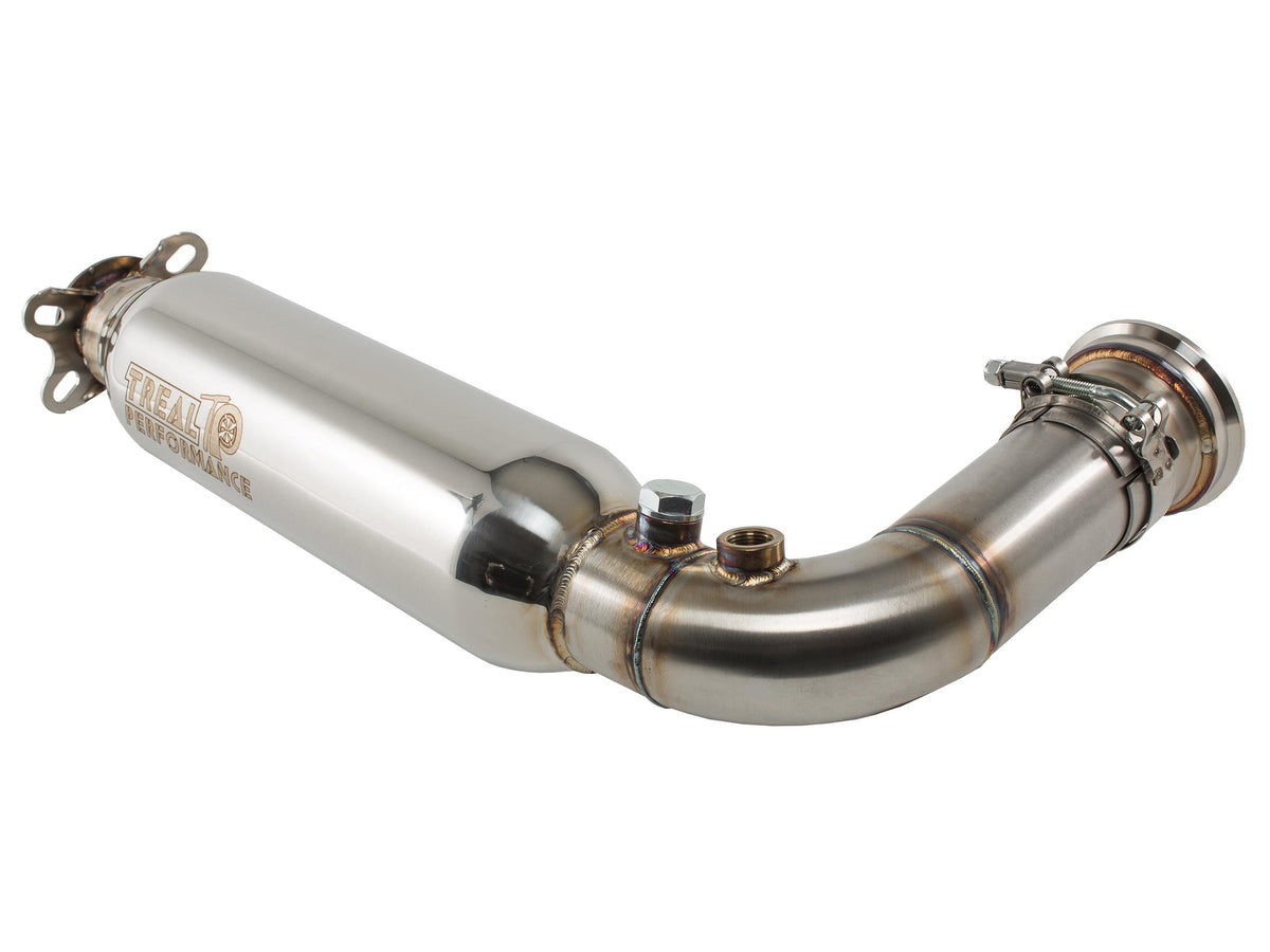 Treal Performance | 2017-2025 Can-Am Maverick X3 Mid Bypass Pipe-Exhaust-Treal Performance B2B-Non Resonated-Black Market UTV