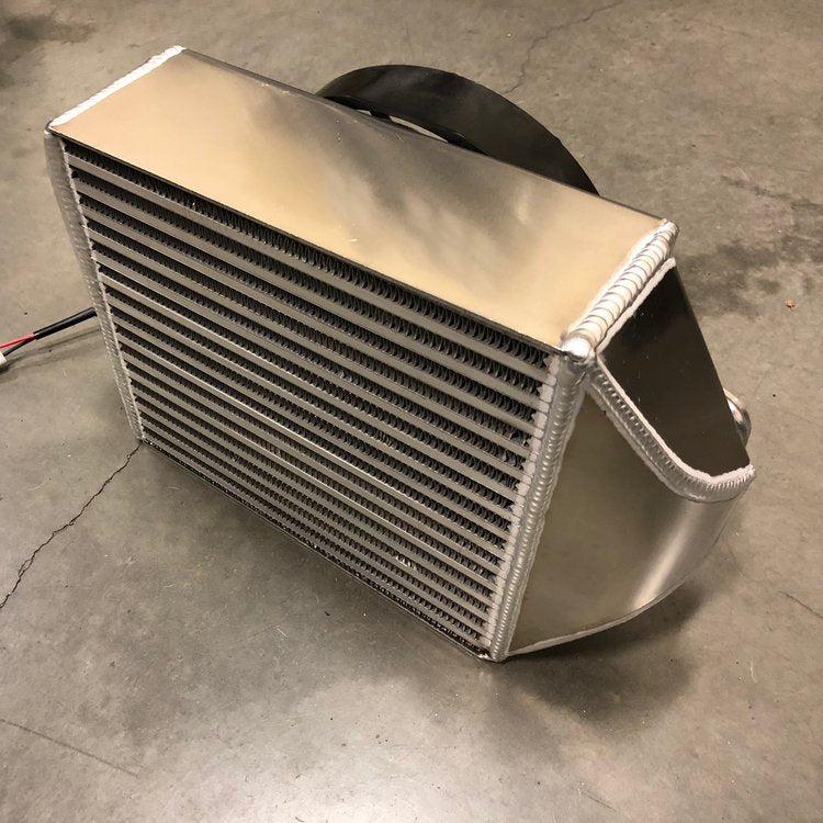 Treal Perfomance High Performance Intercooler Kit for 2017-2019 Can-Am X3-Interior Kit-Packard Performance-Intercooler w/Fan-Black Market UTV