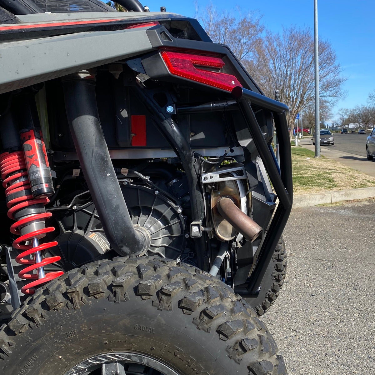 Polaris RZR Pro XP Rear Bumper-Bumpers-Factory UTV-Black Market UTV