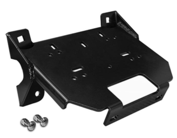 POLARIS RZR WINCH ADAPTER PLATE (2014-2021)-Winch-Sandcraft-Black Market UTV