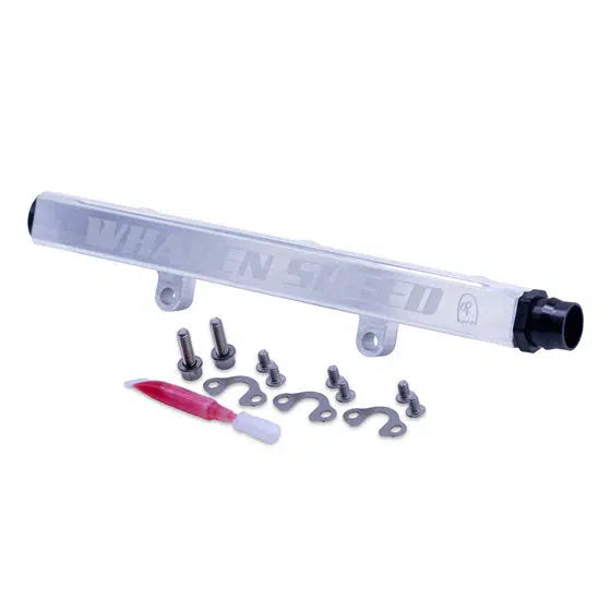 WSRD Ghost Billet Fuel Rail | Can-Am X3-Fuel Rail-WSRD-Anodized Black (Includes Plug & BRP Fitting)-Black Market UTV