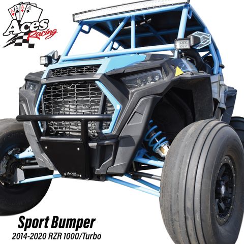 POLARIS RZR SPORT BUMPER (BLACK)