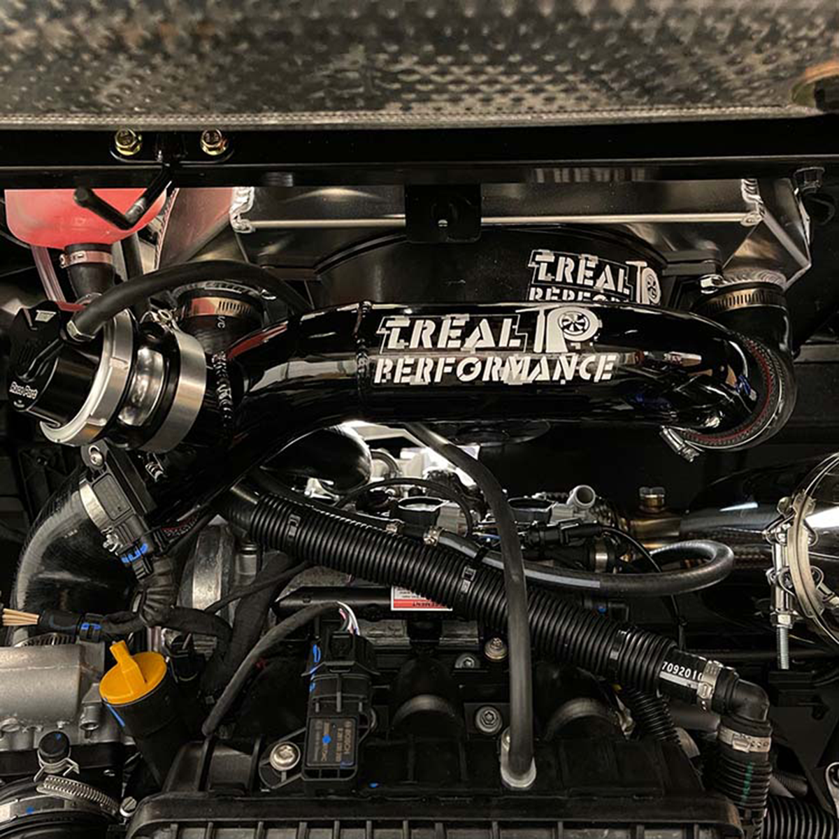 Treal Performance | 2017-2019 Can-Am X3 2.5 Inch Intercooler Pipe Kit-Charge piping &amp; Blow off Valve-Treal Performance B2B-TS Race Port Gen 5 50mm BOV-Complete Piping-Black Market UTV