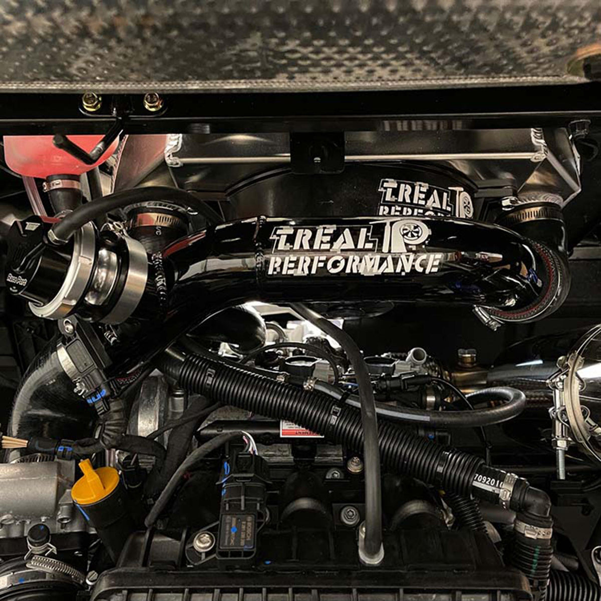 Treal Performance | 2017-2019 Can-Am X3 2.5 Inch Intercooler Pipe Kit-Charge piping &amp; Blow off Valve-Treal Performance B2B-TS Race Port Gen 5 50mm BOV-Complete Piping-Black Market UTV