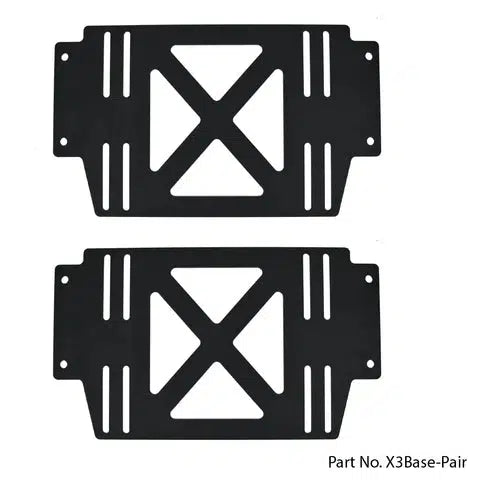 X3 Seat Base Adapters-Seat Mounts-Aces Racing-Black Market UTV