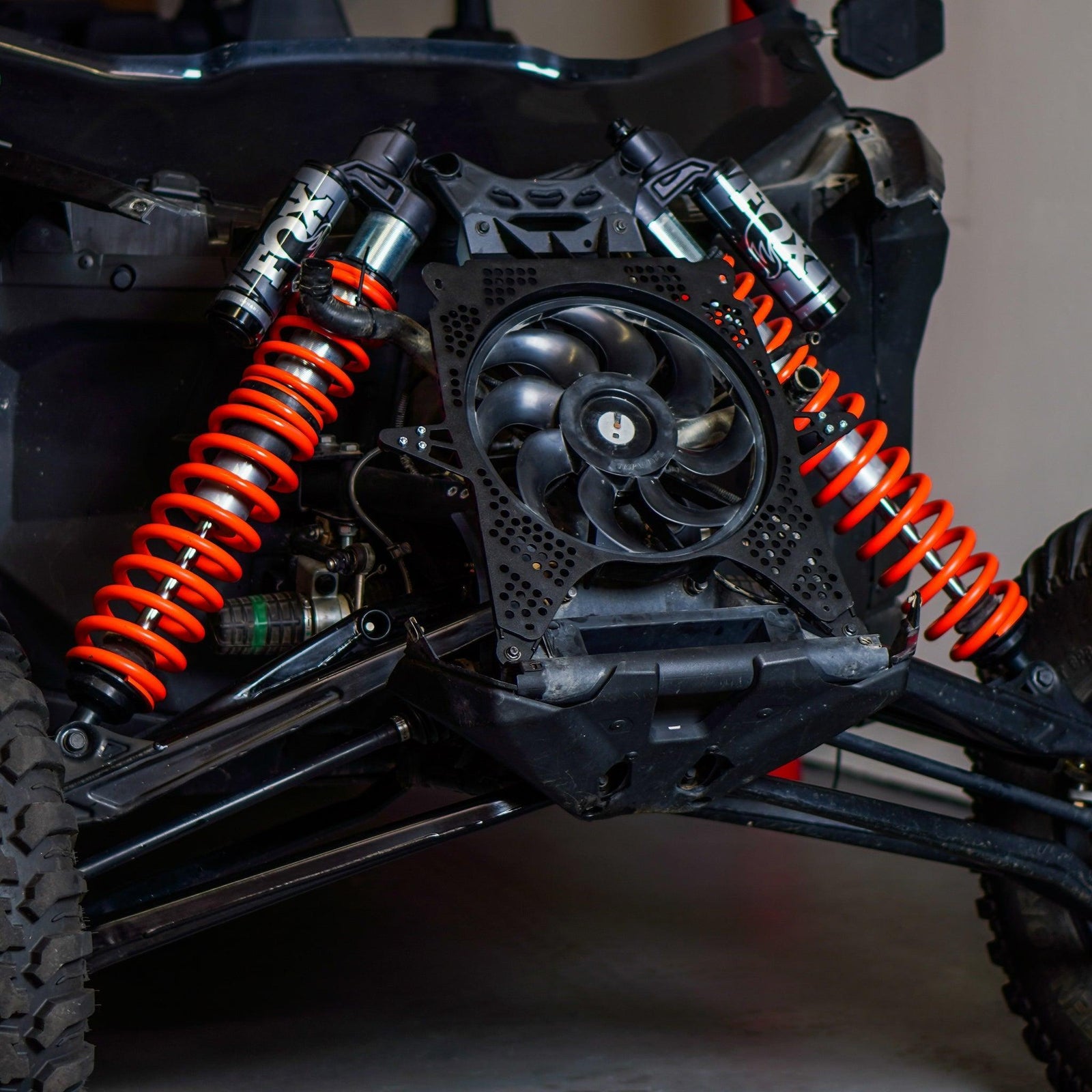 FastLab Can-Am X3 Reinforced Fan Shroud-X3 Protection-FastLab UTV-BLACK-No-Black Market UTV