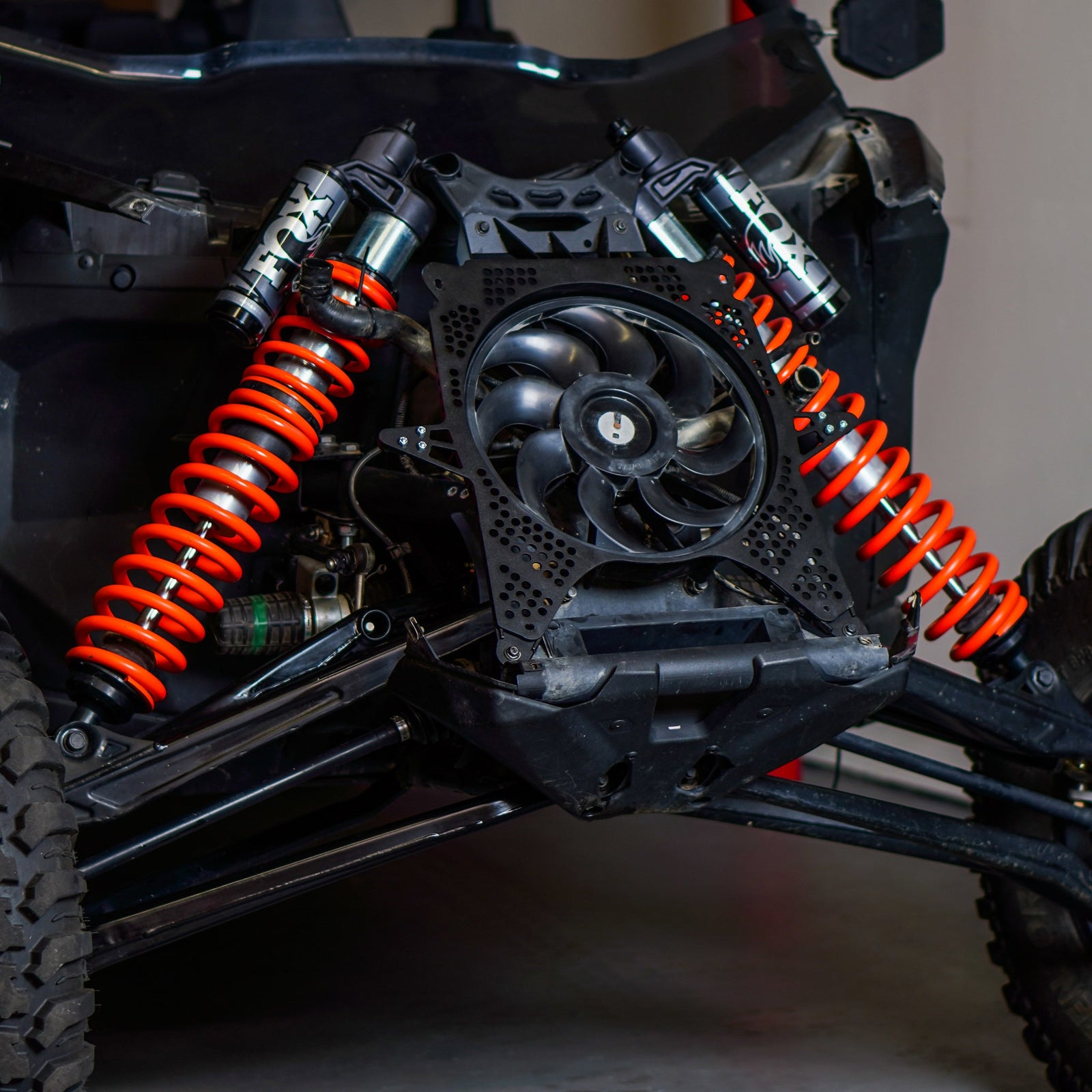 FastLab Can-Am X3 Reinforced Fan Shroud-X3 Protection-FastLab UTV-BLACK-No-Black Market UTV