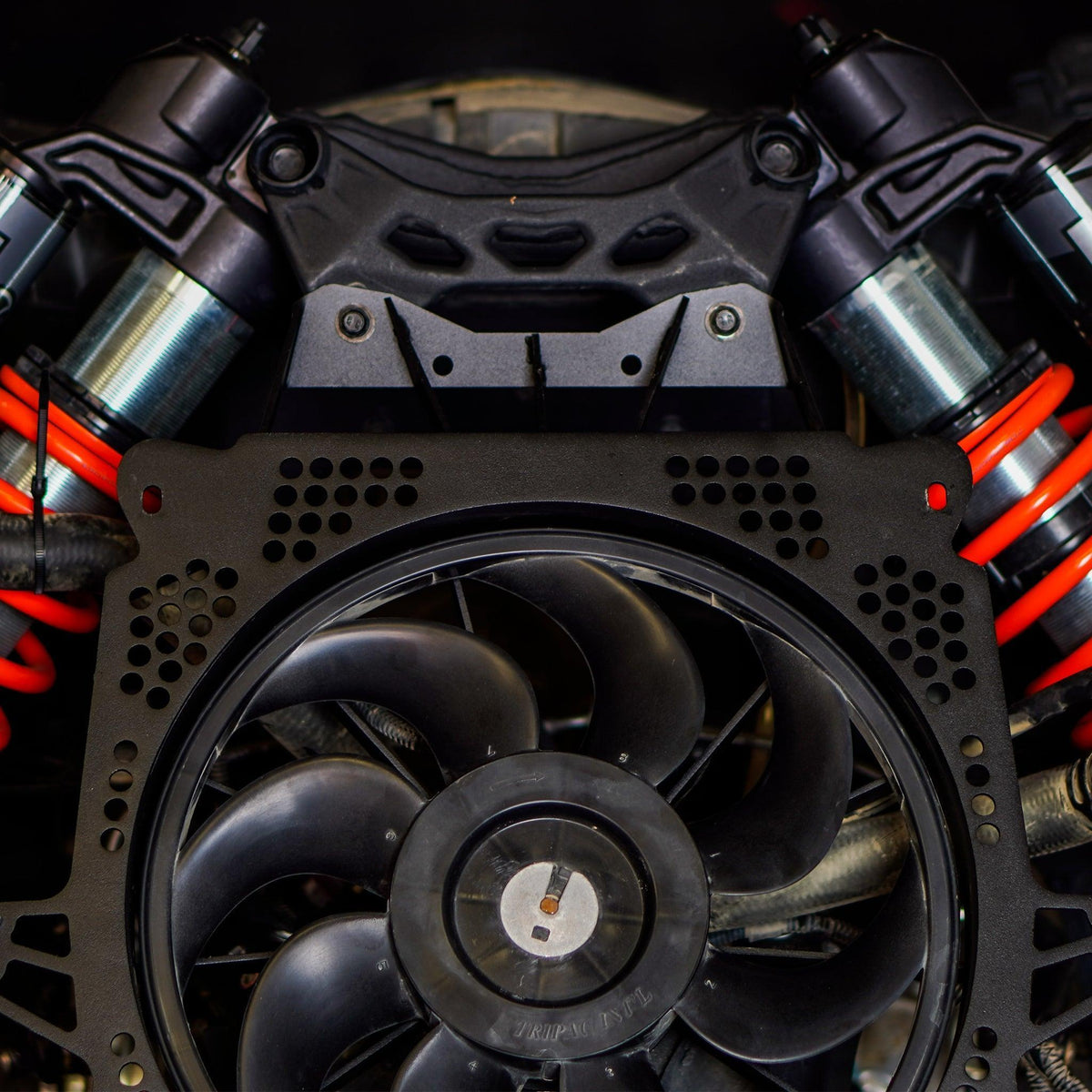 FastLab Can-Am X3 Reinforced Fan Shroud-X3 Protection-FastLab UTV-BLACK-No-Black Market UTV