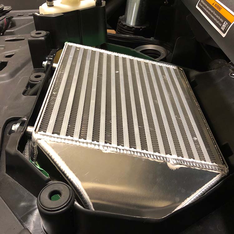 Treal Performance | 2020-2025 Can-Am X3 High Performance Intercooler Kit-Intercoolers-Treal Performance B2B-Raw Aluminum-Black Market UTV