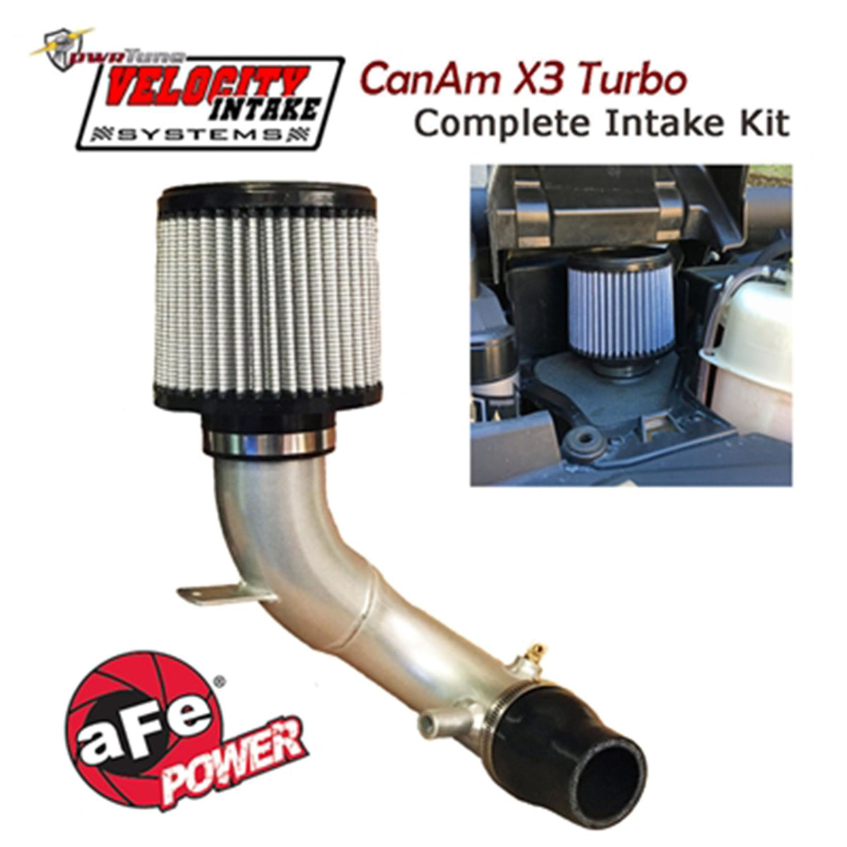 Velocity Air Intake System (Can-Am X3 2017-2025)-Air Intake-Treal Performance-Black Market UTV