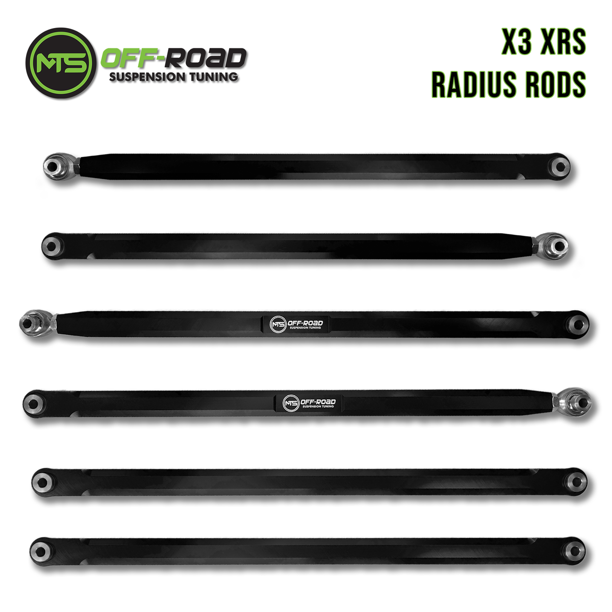 MTS Off-Road Can-Am X3 XRS Radius Rods-Radius Rods-MTS Off-Road-Black Market UTV