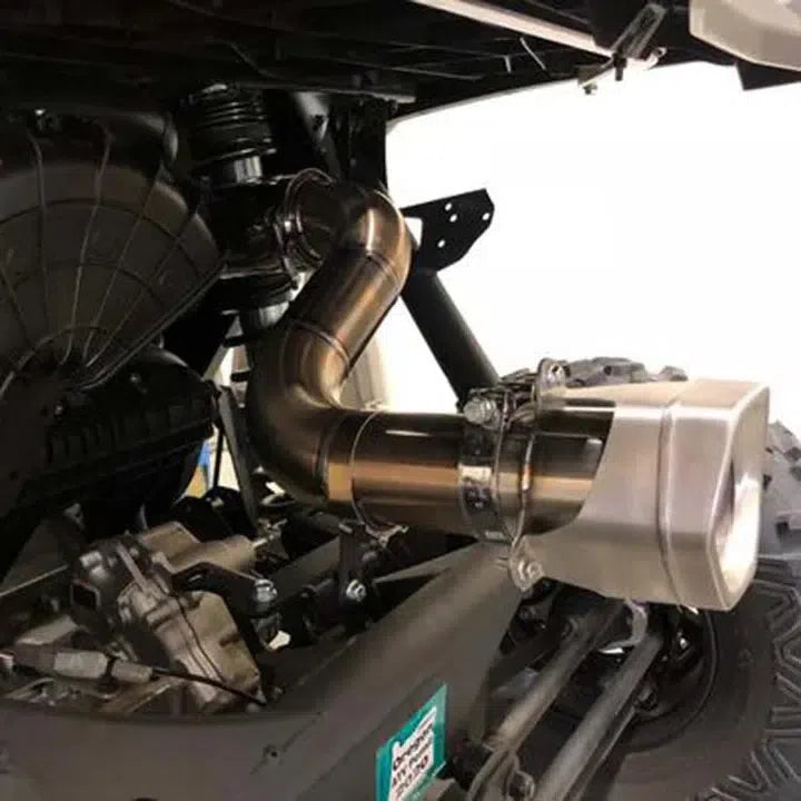 Treal Performance | 2017-2025 Can-Am X3 3 Inch &quot;Race&quot; Exhaust-Exhaust-Treal Performance-Standard/No Tip Attachment-Black Market UTV