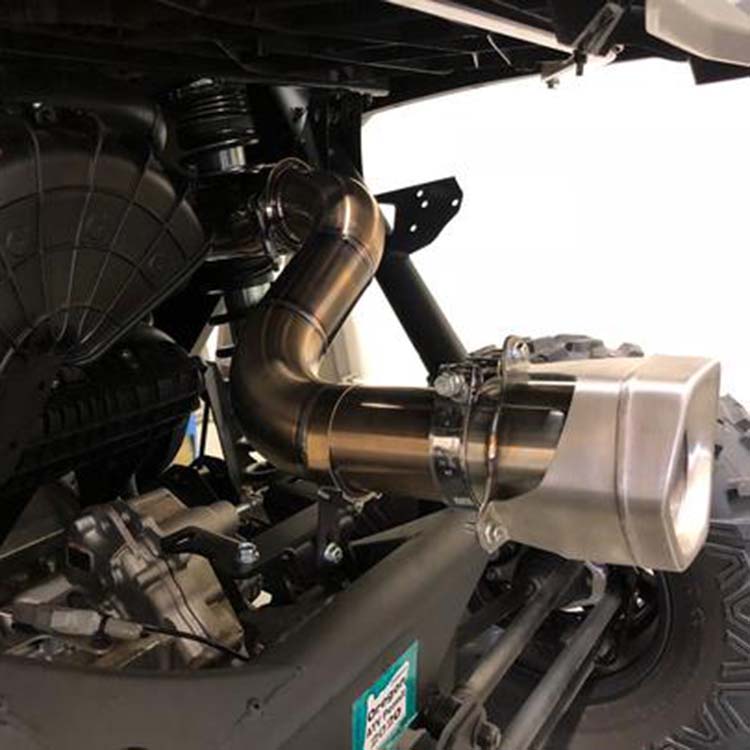 Treal Performance | 2017-2025 Can-Am X3 3 Inch &quot;Race&quot; Exhaust-Exhaust-Treal Performance B2B-Standard/No Tip Attachment-Black Market UTV