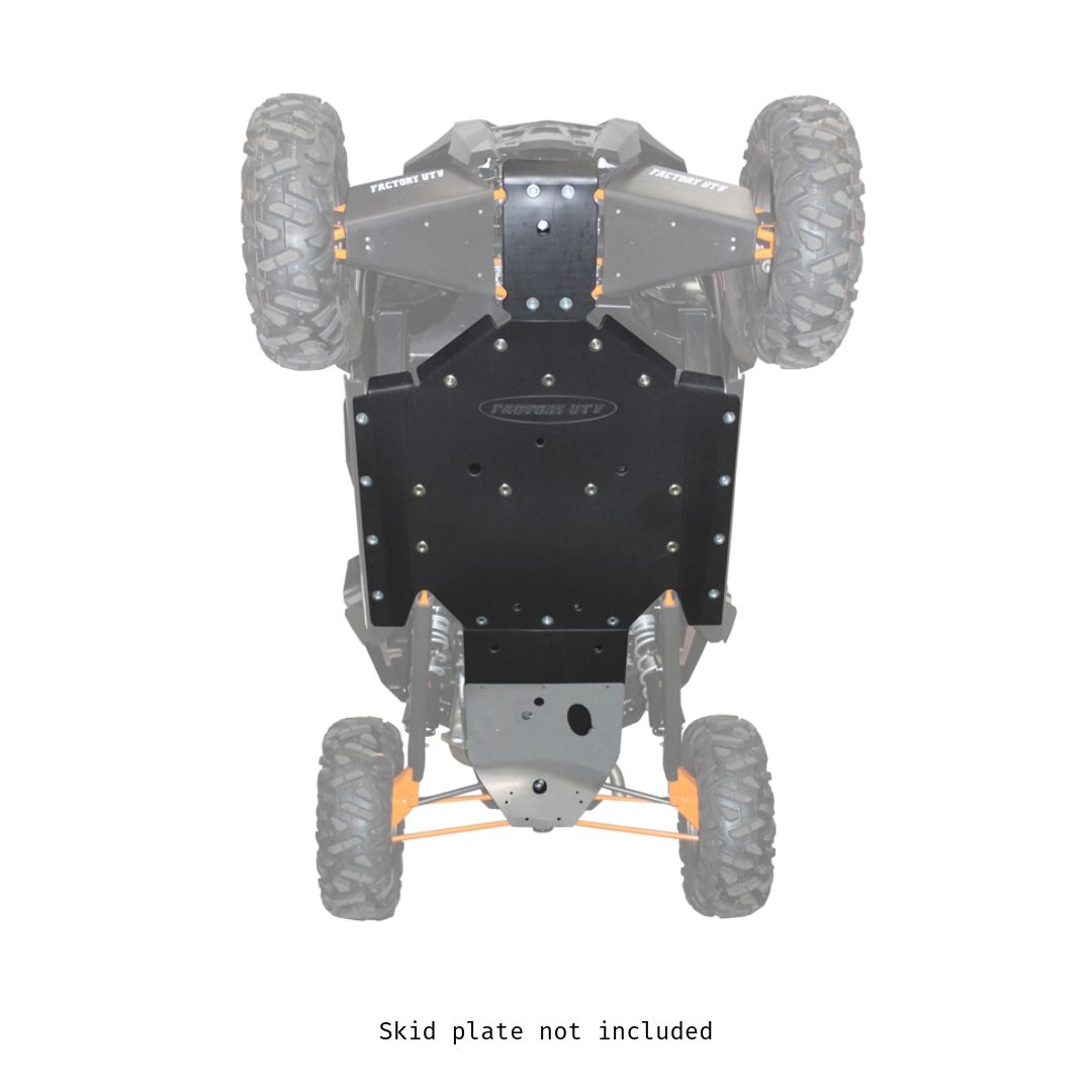 Polaris RZR XP 1000 &amp; XP Turbo X-Brace for UHMW Skid Plate