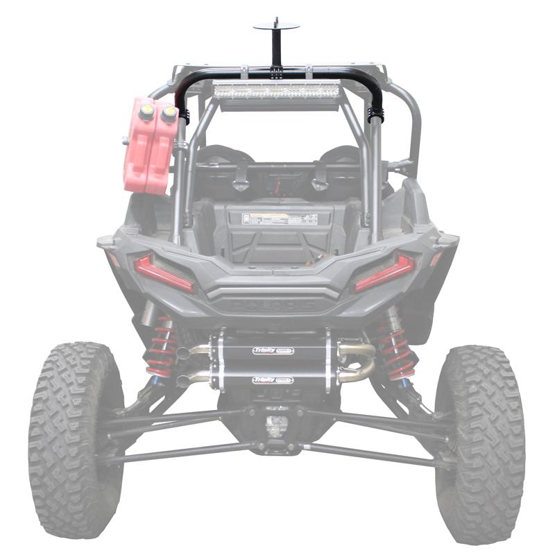 Polaris RZR XP Turbo S Above the Roof Spare Tire Mount-Spare Tire Mounts-Factory UTV-Black Market UTV