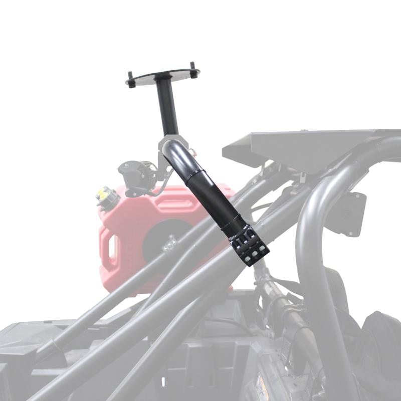 Polaris RZR XP Turbo S Above the Roof Spare Tire Mount-Spare Tire Mounts-Factory UTV-Black Market UTV