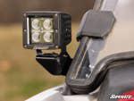 POLARIS RZR CUBE LIGHT MOUNTING BRACKETS-Lighting Mounts-Super ATV-Yes Qty 2-Black Market UTV
