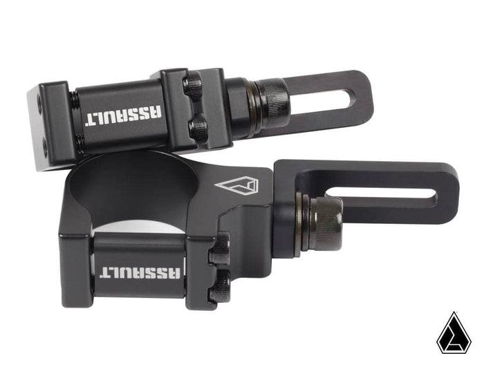 ASSAULT INDUSTRIES 90 DEGREE TOP TUBE LIGHT BAR MOUNT BRACKETS (SET OF 2)